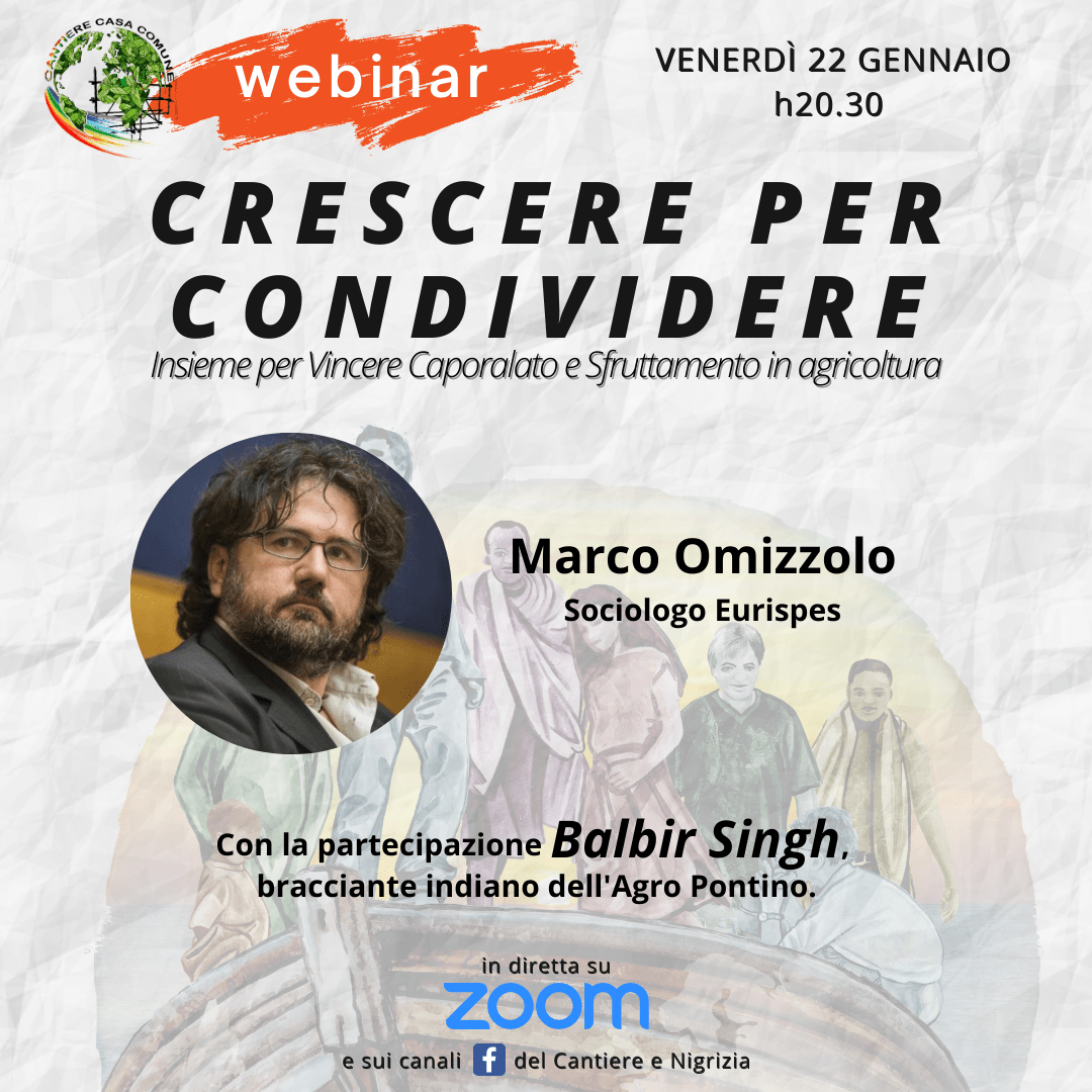 Scopri di più sull'articolo CRESCERE PER CONDIVIDERE: INSIEME PER VINCERE CAPORALATO E SFRUTTAMENTO IN AGRICOLTURA